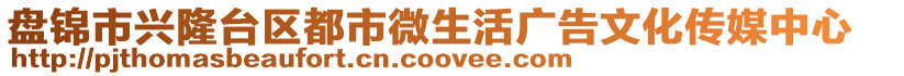盤錦市興隆臺區都市微生活廣告文化傳媒中心