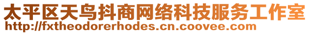 太平區(qū)天鳥抖商網(wǎng)絡(luò)科技服務(wù)工作室