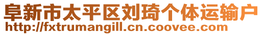 阜新市太平區(qū)劉琦個體運輸戶