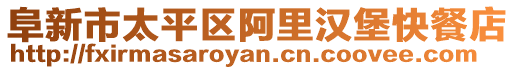 阜新市太平區阿里漢堡快餐店
