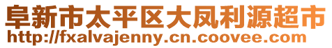 阜新市太平區大鳳利源超市