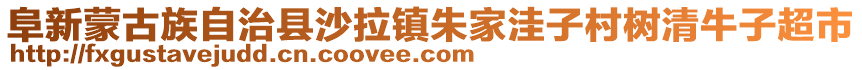 阜新蒙古族自治縣沙拉鎮(zhèn)朱家洼子村樹清牛子超市