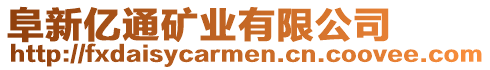 阜新億通礦業(yè)有限公司