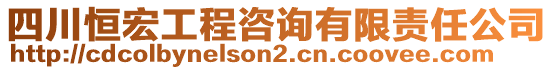 四川恒宏工程咨詢有限責(zé)任公司