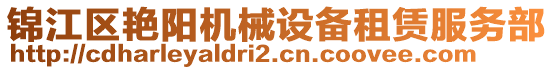 錦江區(qū)艷陽機械設備租賃服務部