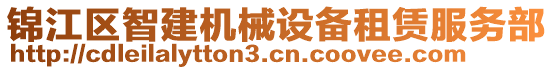 錦江區(qū)智建機(jī)械設(shè)備租賃服務(wù)部