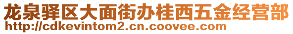 龍泉驛區(qū)大面街辦桂西五金經(jīng)營(yíng)部