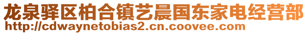 龍泉驛區(qū)柏合鎮(zhèn)藝晨國(guó)東家電經(jīng)營(yíng)部