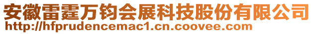 安徽雷霆萬鈞會展科技股份有限公司