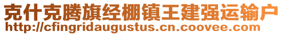 克什克騰旗經(jīng)棚鎮(zhèn)王建強(qiáng)運(yùn)輸戶