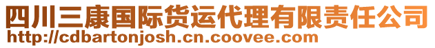 四川三康國際貨運代理有限責任公司