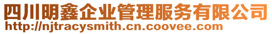 四川明鑫企業(yè)管理服務(wù)有限公司