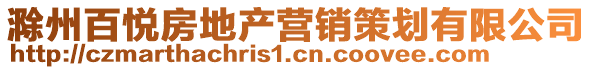 滁州百悅房地產(chǎn)營(yíng)銷(xiāo)策劃有限公司