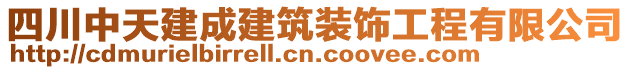 四川中天建成建筑裝飾工程有限公司