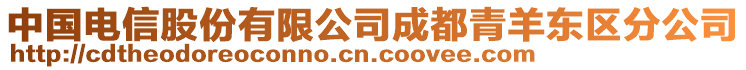 中國(guó)電信股份有限公司成都青羊東區(qū)分公司