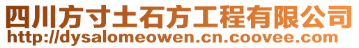 四川方寸土石方工程有限公司