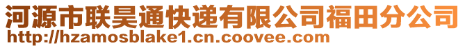 河源市联昊通快递有限公司福田分公司