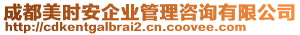 成都美時(shí)安企業(yè)管理咨詢有限公司