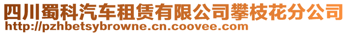 四川蜀科汽車租賃有限公司攀枝花分公司