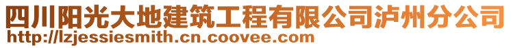 四川陽(yáng)光大地建筑工程有限公司瀘州分公司