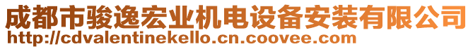 成都市駿逸宏業(yè)機電設(shè)備安裝有限公司