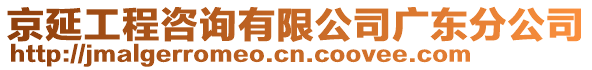 京延工程咨詢有限公司廣東分公司