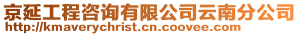 京延工程咨詢有限公司云南分公司