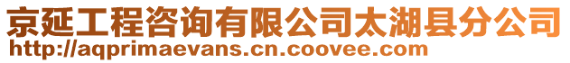 京延工程咨詢有限公司太湖縣分公司