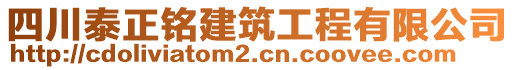 四川泰正銘建筑工程有限公司