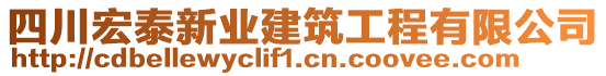 四川宏泰新業(yè)建筑工程有限公司