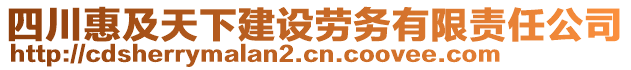 四川惠及天下建設(shè)勞務(wù)有限責(zé)任公司