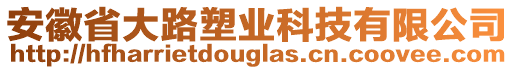 安徽省大路塑業(yè)科技有限公司