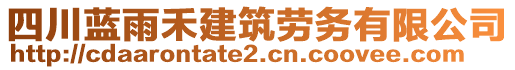 四川藍雨禾建筑勞務(wù)有限公司