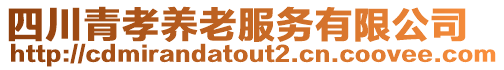 四川青孝養(yǎng)老服務有限公司