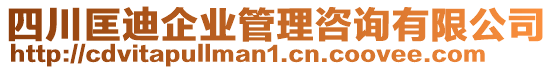 四川匡迪企業(yè)管理咨詢有限公司