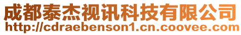 成都泰杰視訊科技有限公司