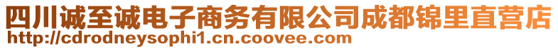 四川誠至誠電子商務有限公司成都錦里直營店