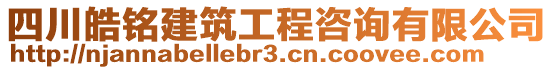 四川皓銘建筑工程咨詢有限公司