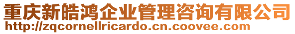 重慶新皓鴻企業(yè)管理咨詢有限公司