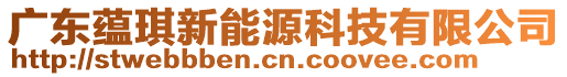 廣東蘊(yùn)琪新能源科技有限公司