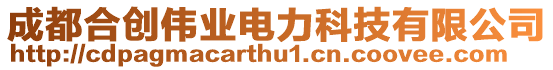 成都合創(chuàng)偉業(yè)電力科技有限公司