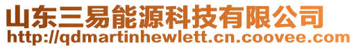 山東三易能源科技有限公司