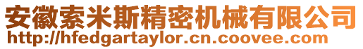 安徽索米斯精密機(jī)械有限公司