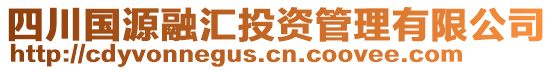 四川國源融匯投資管理有限公司