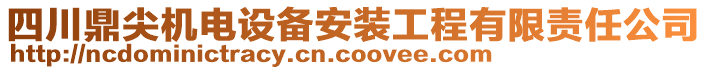 四川鼎尖機電設(shè)備安裝工程有限責(zé)任公司