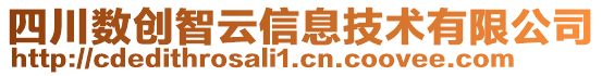 四川數(shù)創(chuàng)智云信息技術(shù)有限公司