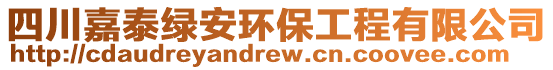 四川嘉泰綠安環(huán)保工程有限公司