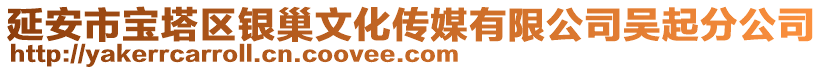 延安市寶塔區(qū)銀巢文化傳媒有限公司吳起分公司