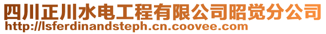 四川正川水電工程有限公司昭覺分公司