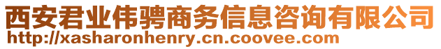 西安君業(yè)偉騁商務(wù)信息咨詢有限公司